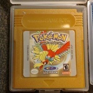 Pokemon gold Gameboy game
